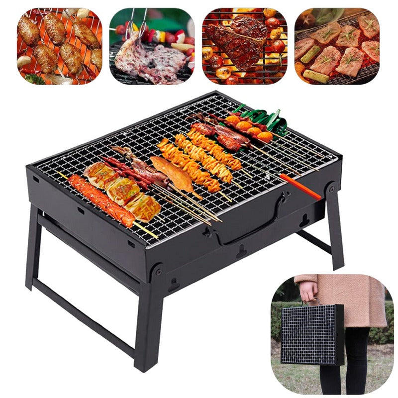 Parrillera Plegable Portatil Parrilla